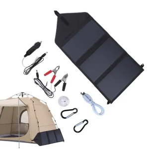 Solar Battery Charger Kit