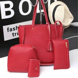 Large Capacity Four-Piece Women'S Bag