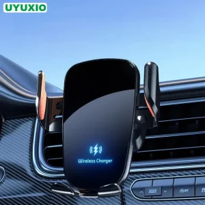 Wireless Car Charger Fast Charge Car Phone Holder for Samsung Android & iPhone